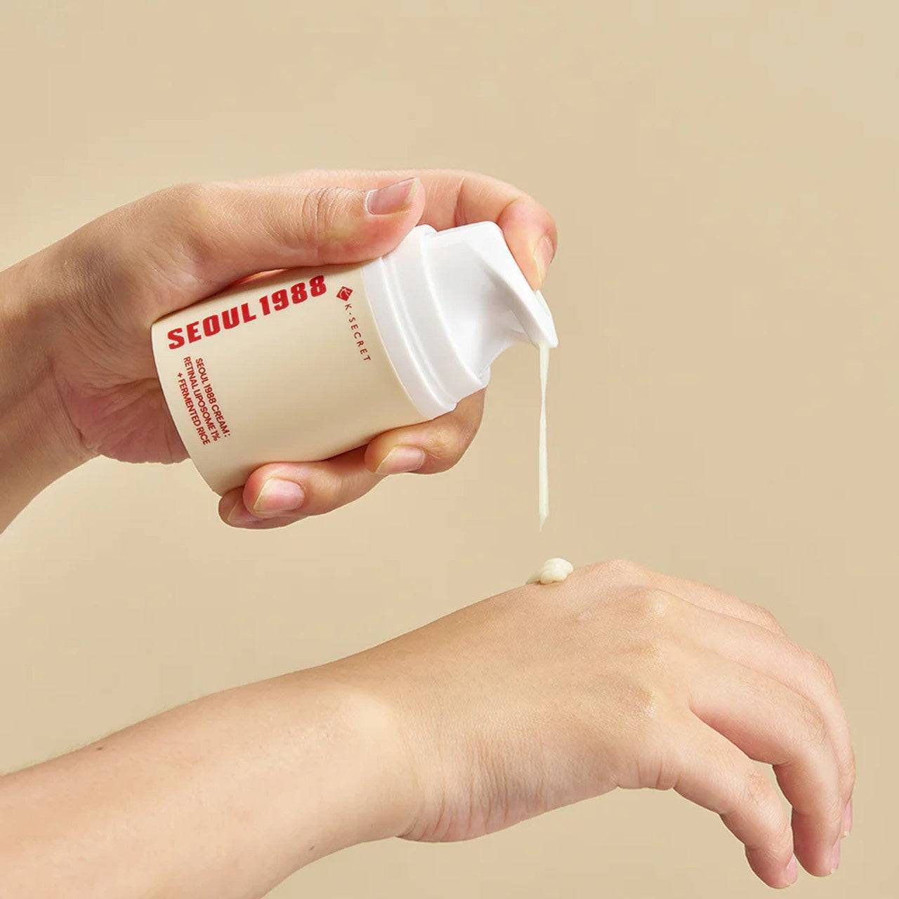 KSECRET Seoul 1988 Cream Retinal Liposome 1% + Fermented Rice 50ml - BelluBeauty