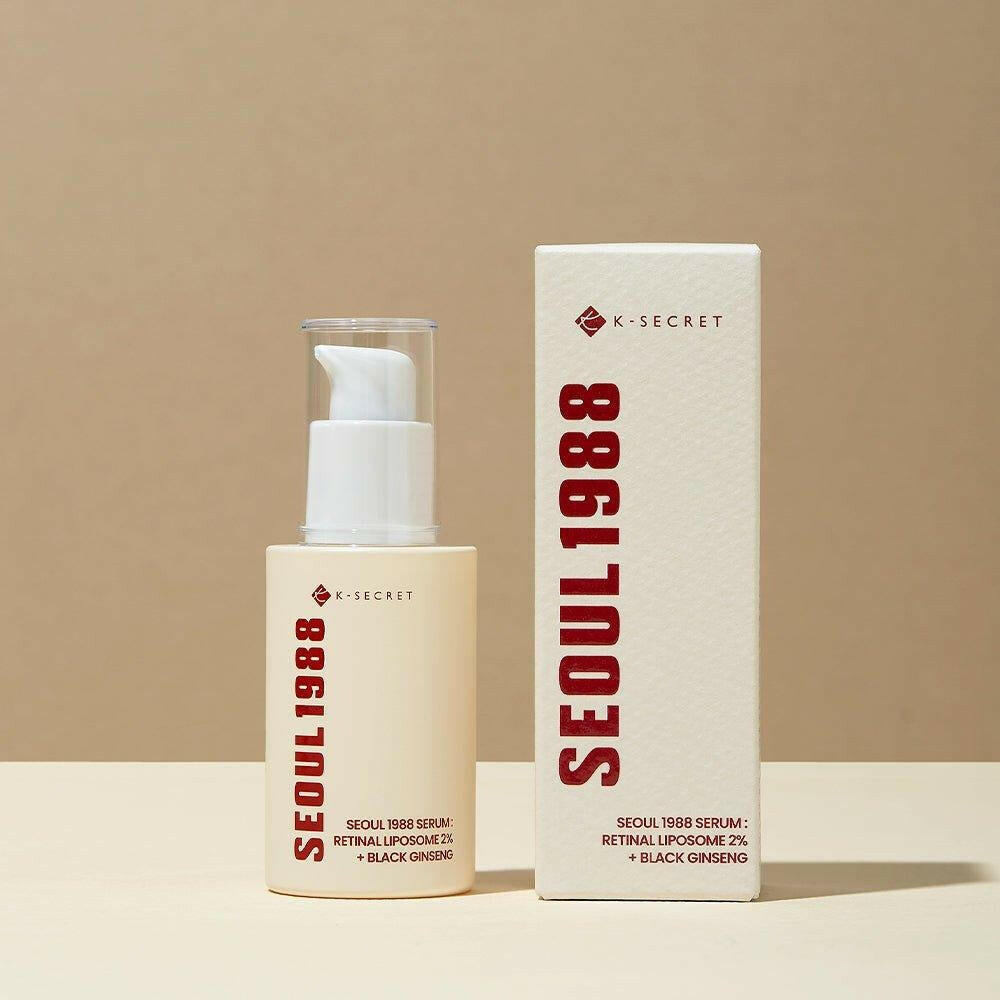 KSECRET Seoul 1988 Serum Retinal Liposome 2% + Black Ginseng 30ml - bellubeauty.