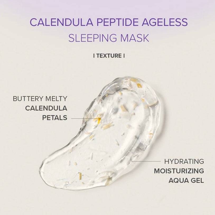 MARY&MAY Calendula Peptide Ageless Sleeping Mask 110g - BelluBeauty