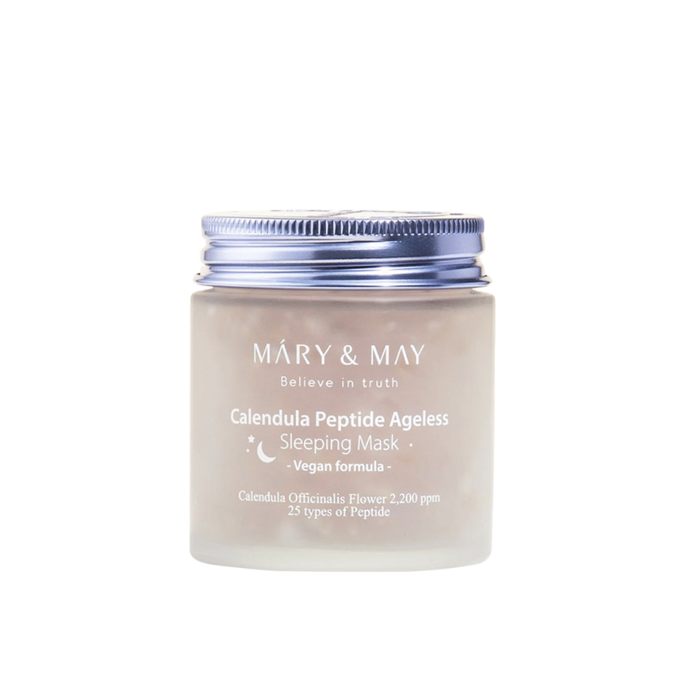 MARY&MAY Calendula Peptide Ageless Sleeping Mask 110g - BelluBeauty
