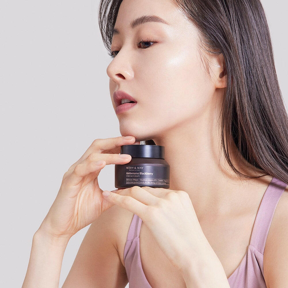 MARY&MAY Idebenone Blackberry Intense Cream 70ml - bellubeauty
