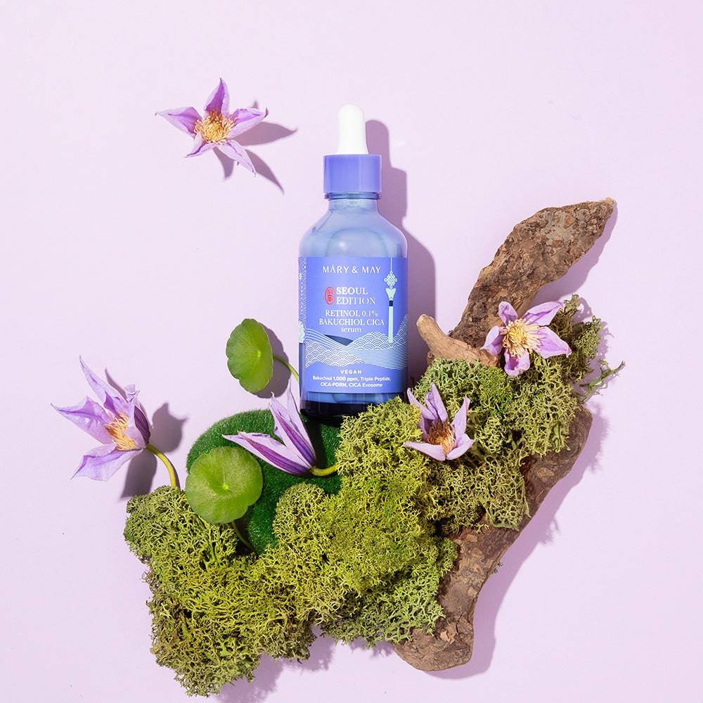 MARY&MAY Retinol 0.1% Bakuchiol Cica Serum 80ml - BelluBeauty
