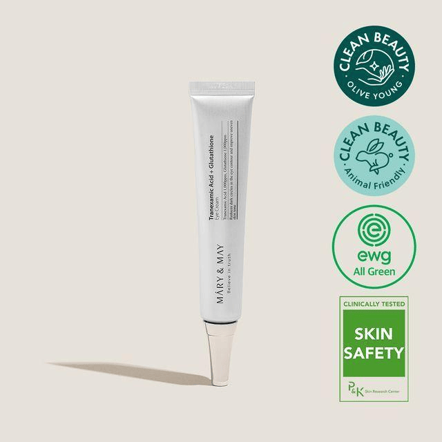 MARY&MAY Tranexamic Acid + Glutathione Eye Cream 30ml - BelluBeauty