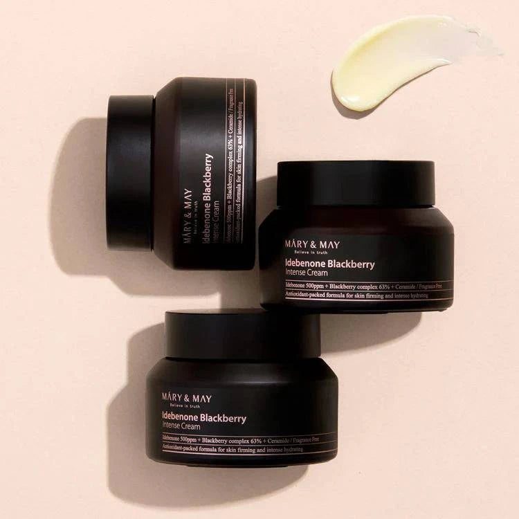 MARY&MAY Idebenone Blackberry Intense Cream 70ml - BelluBeauty