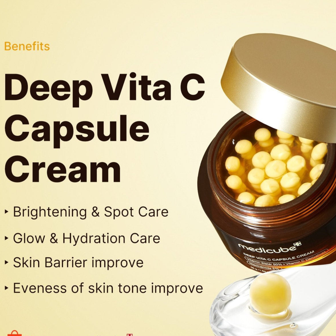 MEDICUBE Deep Vita C Capsule Cream 55g