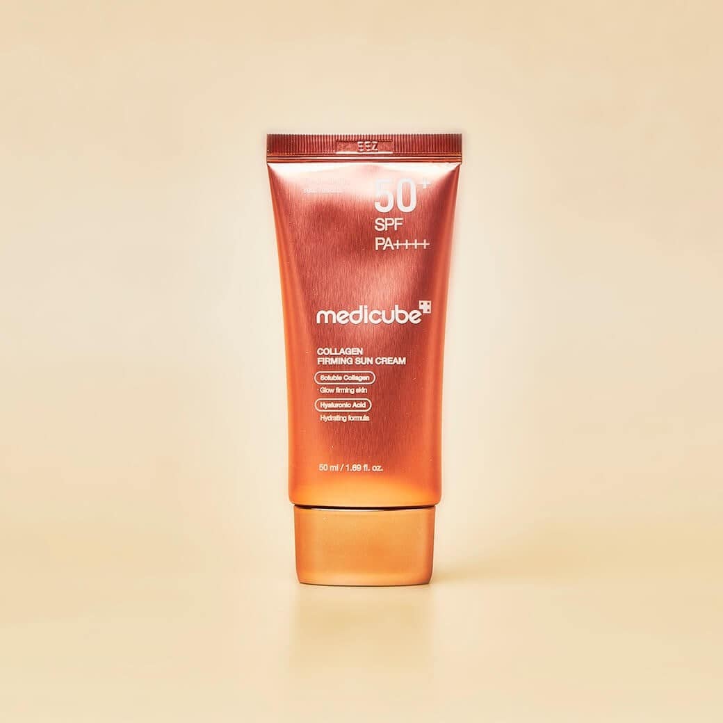 MEDICUBE Collagen Firming Sun Cream 50ml SPF50+ - BelluBeauty