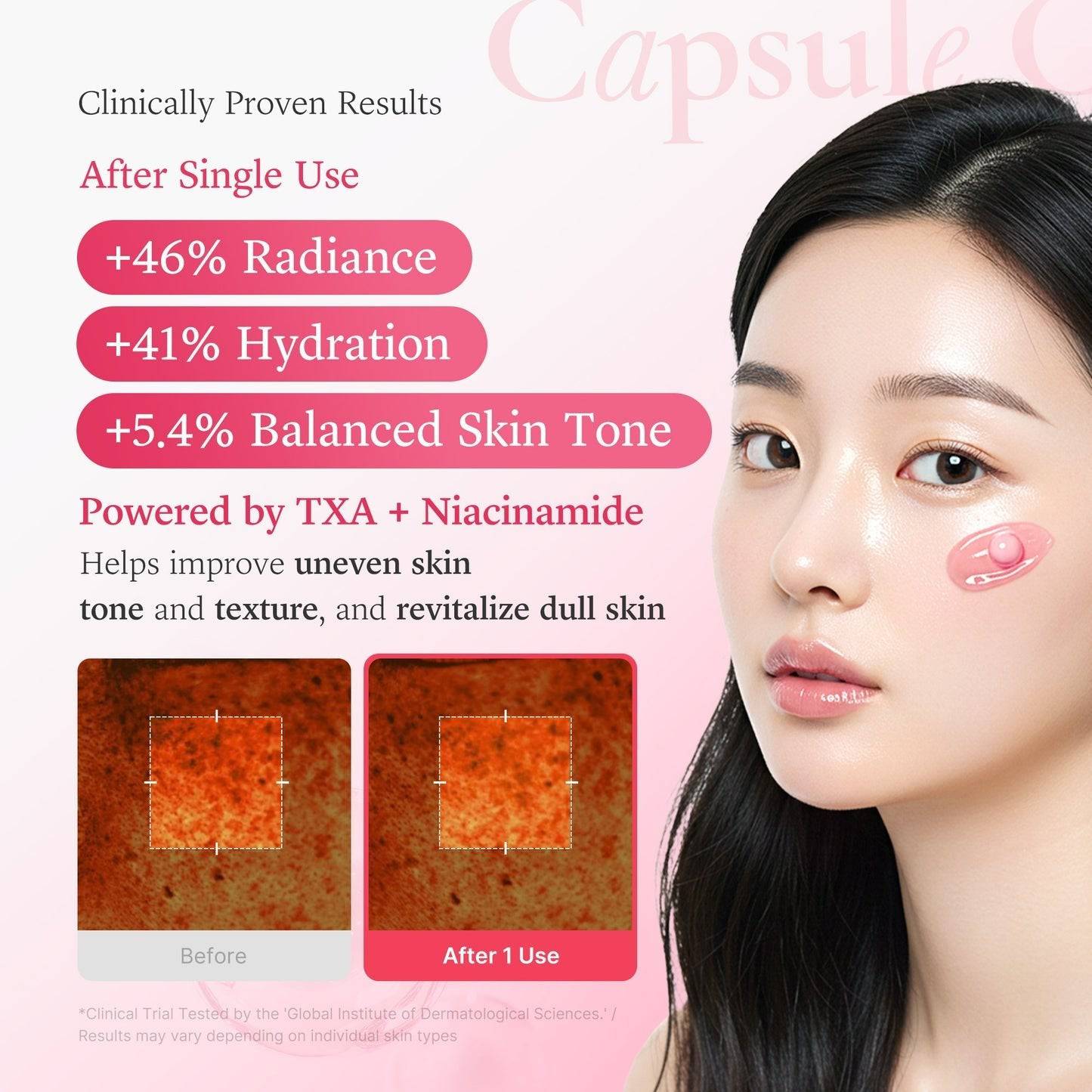 MEDICUBE TXA Niacinamide Capsule Cream 55g - BelluBeauty