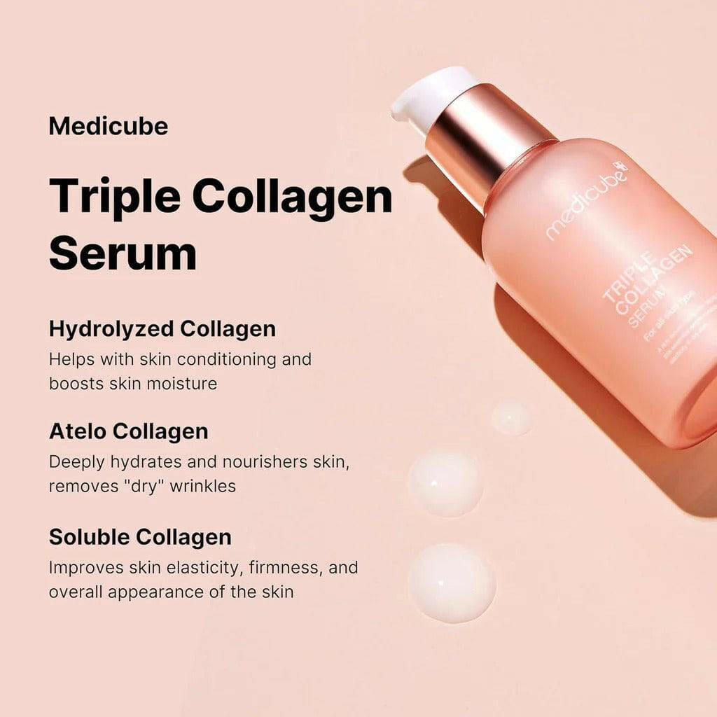 MEDICUBE Triple Collagen Serum 55ml - bellubeauty