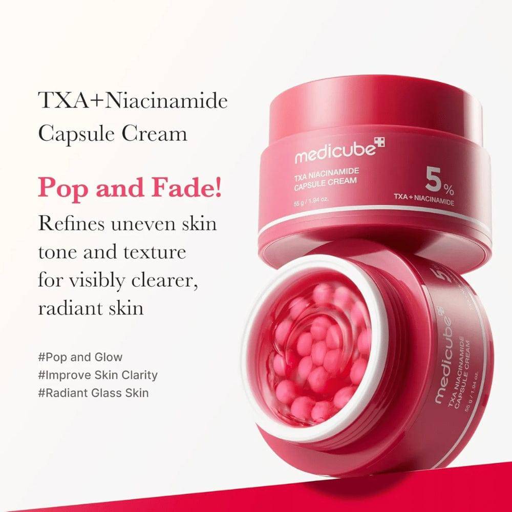 MEDICUBE TXA Niacinamide Capsule Cream 55g - BelluBeauty