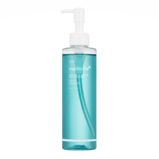 MEDICUBE Zero Pore Blackhead Deep Cleansing Oil 205ml - bellubeauty