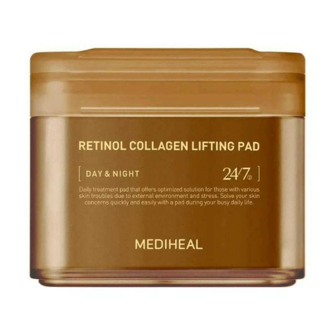 MEDIHEAL Retinol Collagen Lifting Pad 100pcs - bellubeauty.