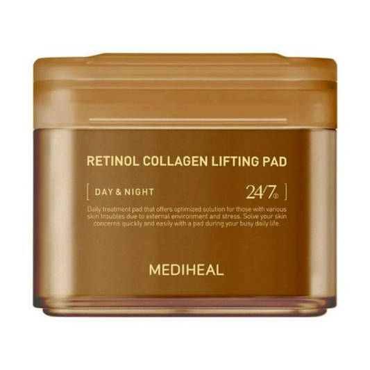 MEDIHEAL Retinol Collagen Lifting Pad 100pcs - BelluBeauty