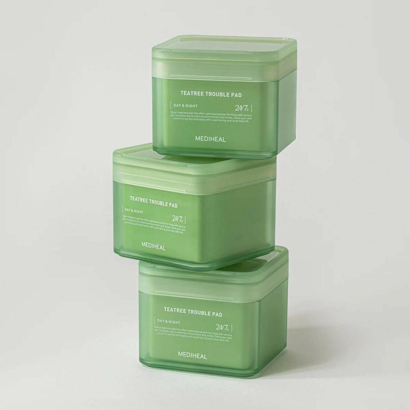 MEDIHEAL Tea Tree Trouble Pad 100pcs - bellubeauty