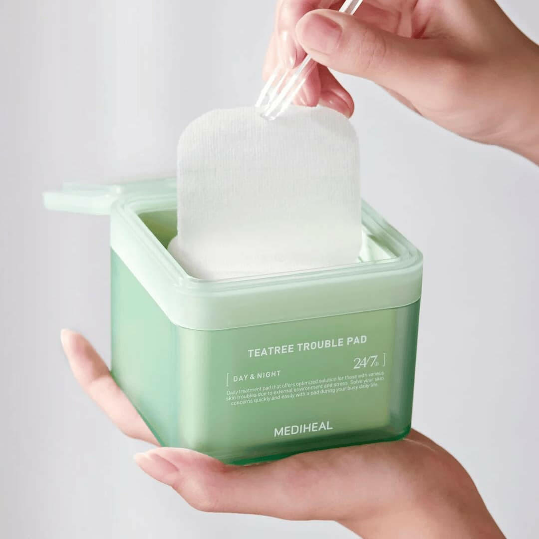 MEDIHEAL Tea Tree Trouble Pad 100pcs - bellubeauty.