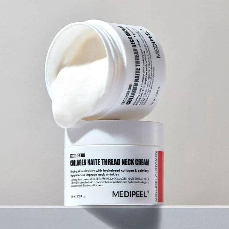 MEDI-PEEL Premium 2.0 Collagen Naite Thread Neck Cream 100ml - BelluBeauty