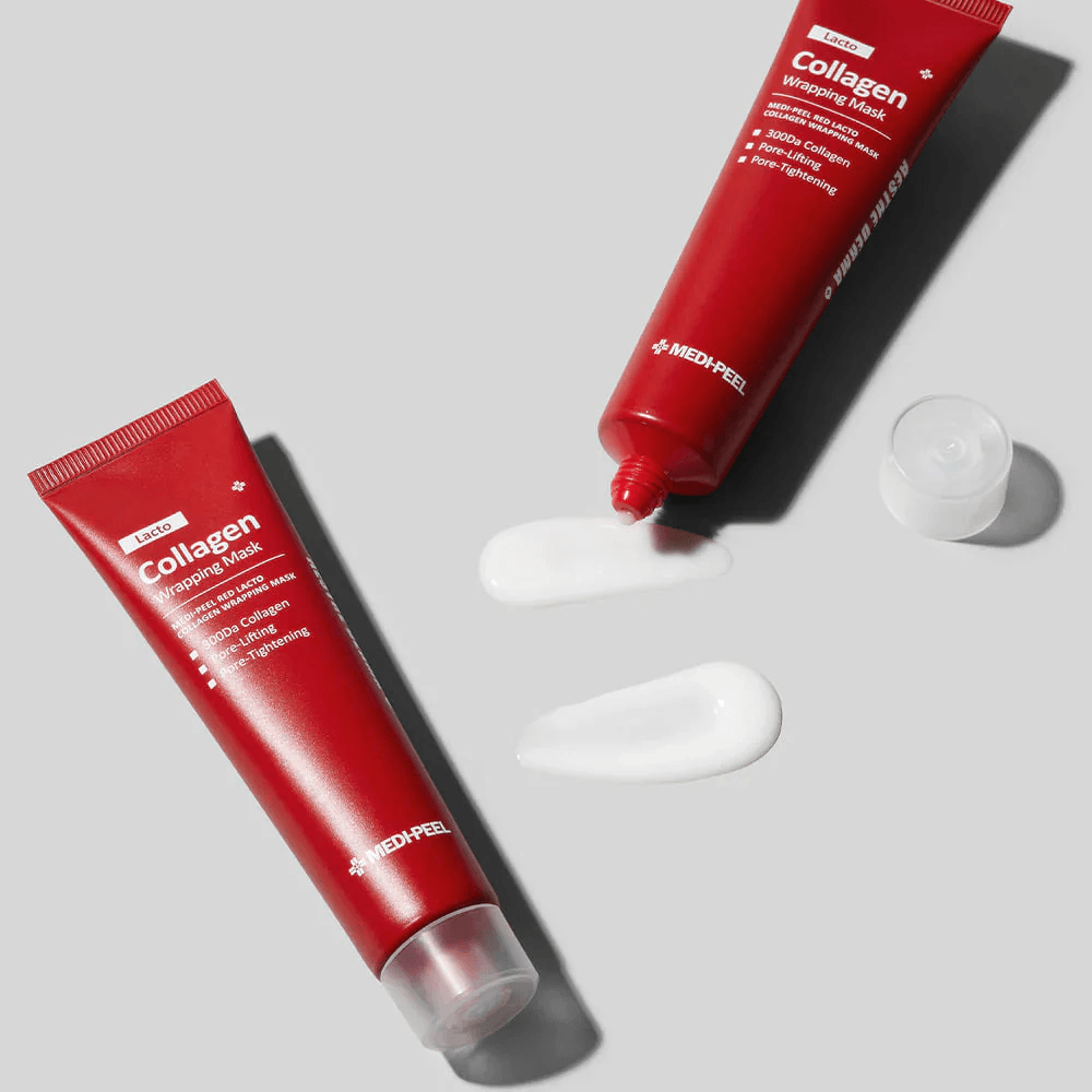 MEDIPEEL Red Lacto Collagen Wrapping Mask 70ml - BelluBeauty