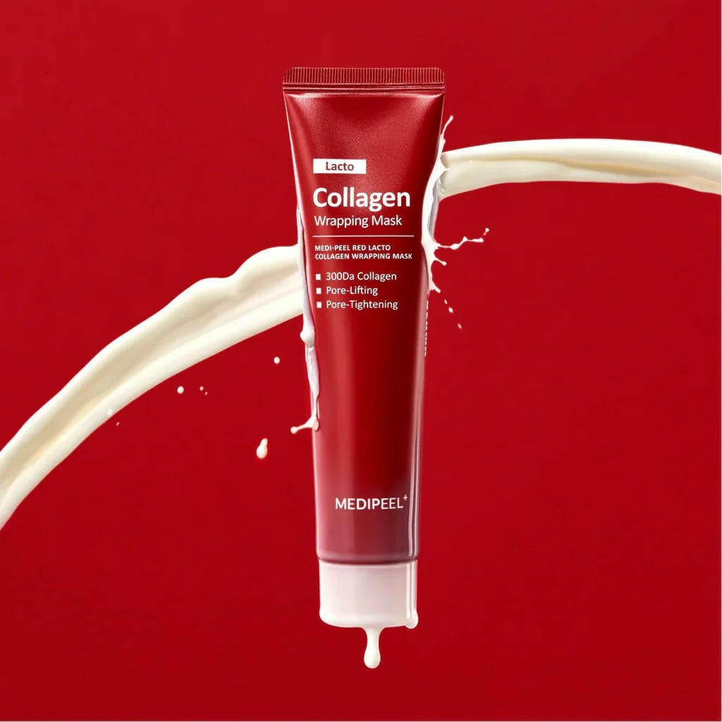 MEDIPEEL Red Lacto Collagen Wrapping Mask 70ml - bellubeauty.