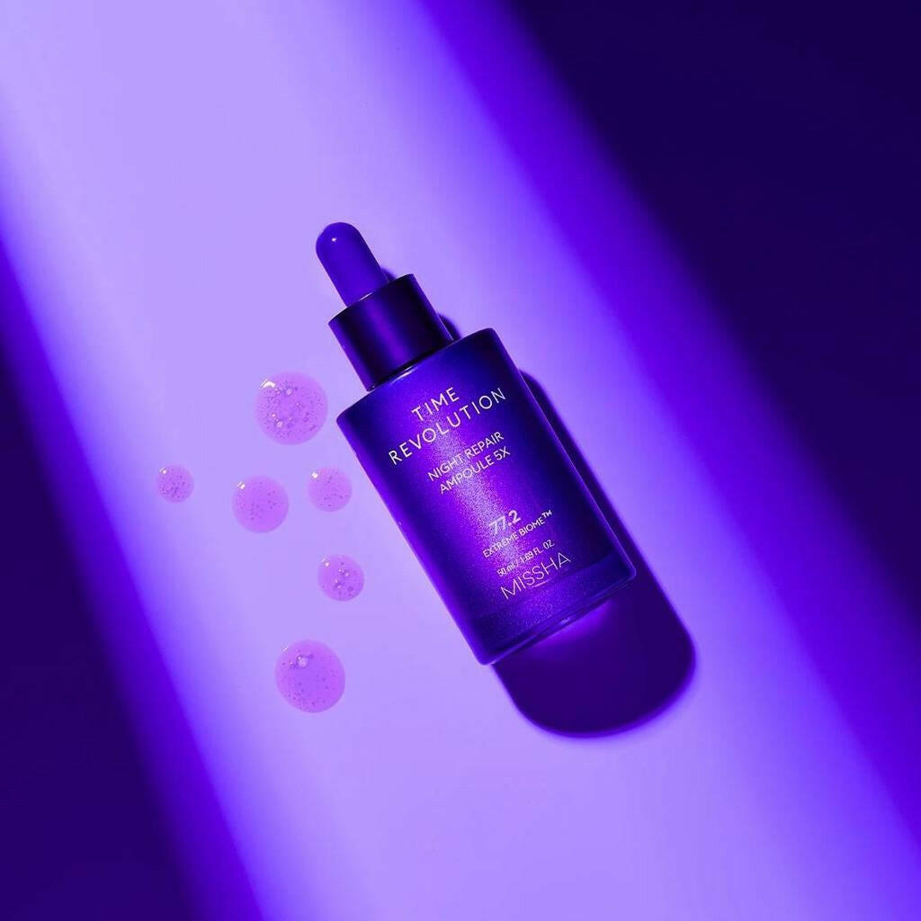 MISSHA Time Revolution Night Repair Ampoule 5X 50ml - bellubeauty.