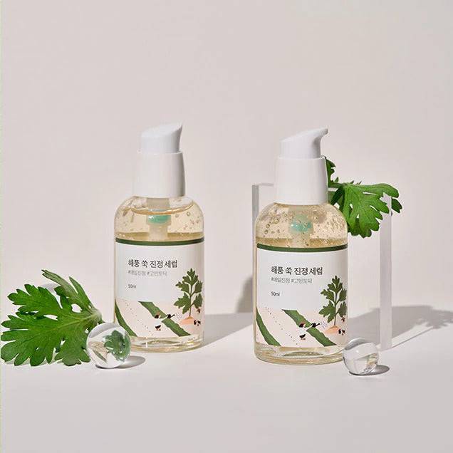 ROUND LAB Mugwort Calming Serum 50ml - BelluBeauty