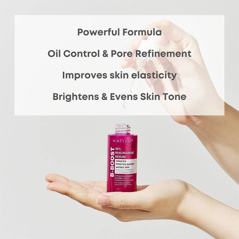 NINELESS B-Boost 10% Niacinamide Serum 30ml - BelluBeauty