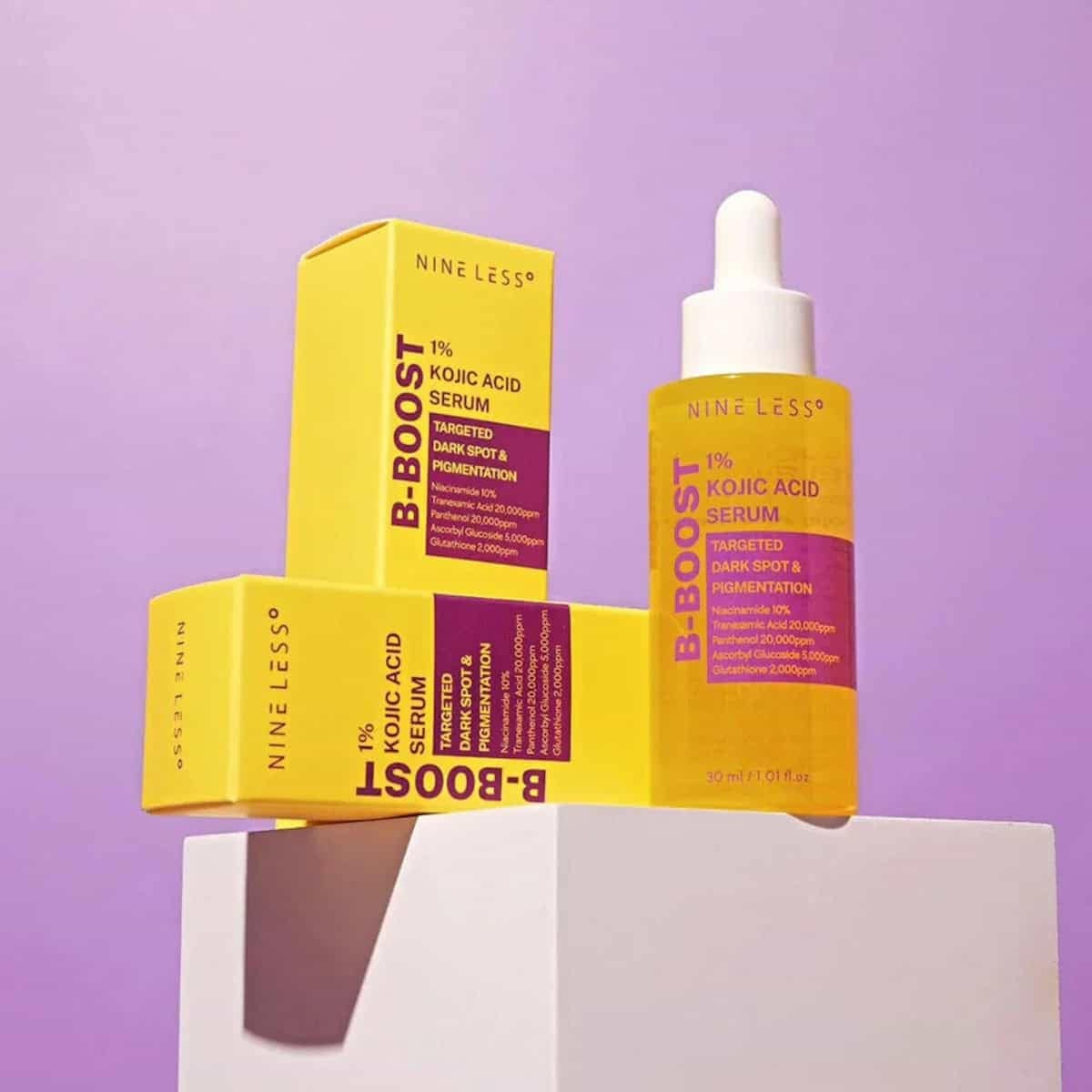 NINELESS B-Boost 1% Kojic Acid Serum 30ml - BelluBeauty