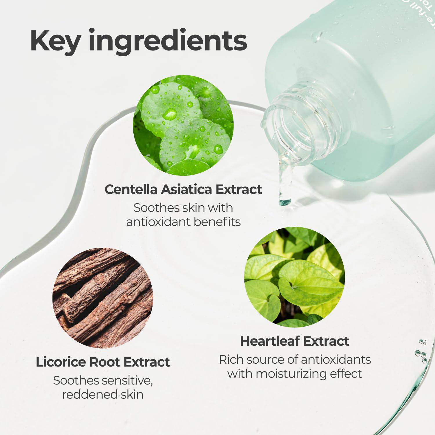 NUMBUZIN No.1 Pure-full Calming Herb Toner 300ml - BelluBeauty