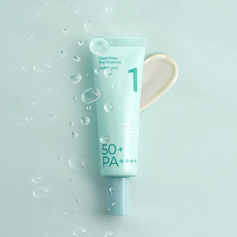 NUMBUZIN No.1 Clear Filter Sun Essence 50ml SPF50+ - BelluBeauty