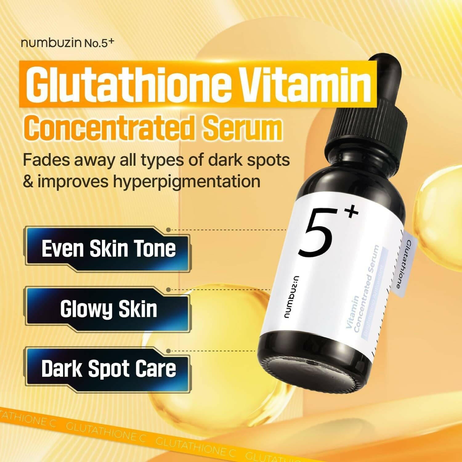NUMBUZIN No.5 Vitamin Concentrated Serum 30ml | BelluBeauty