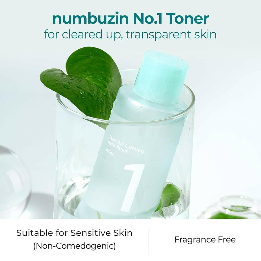 NUMBUZIN No.1 Pure-full Calming Herb Toner 300ml - bellubeauty
