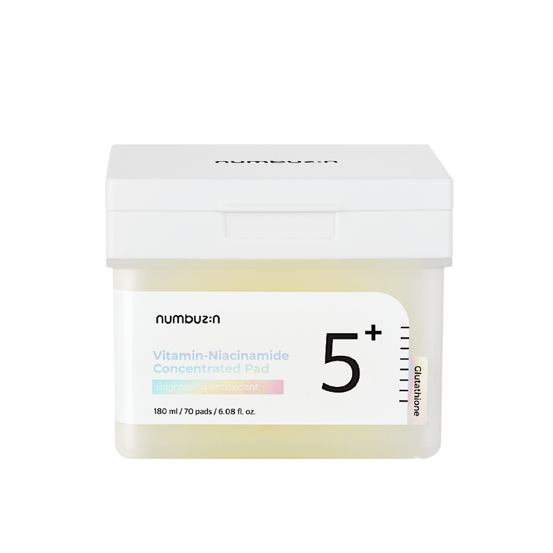 NUMBUZIN No.5 Glutathione Vitamin Concentrated Pad 70pcs - BelluBeauty