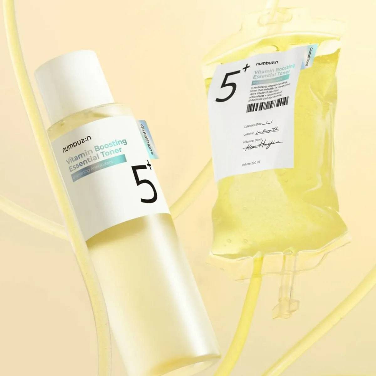 NUMBUZIN No.5 Vitamin Boosting Essential Toner 200ml - BelluBeauty