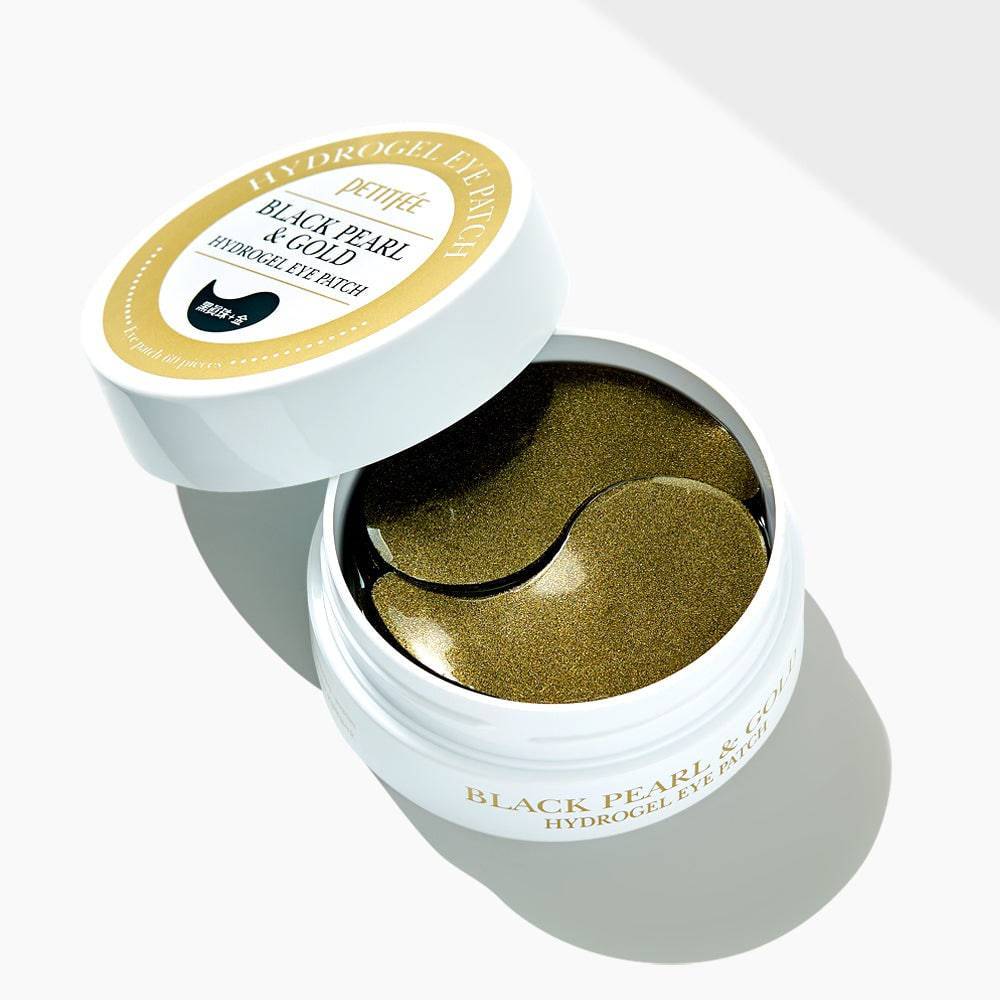 PETITFEE Black Pearl & Gold Hydrogel Eye Patch 60pcs - BelluBeauty