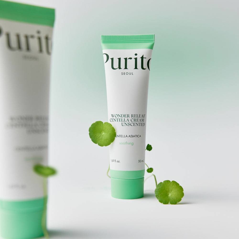 PURITO Seoul Wonder Releaf Centella Cream Unscented 50ml - BelluBeauty