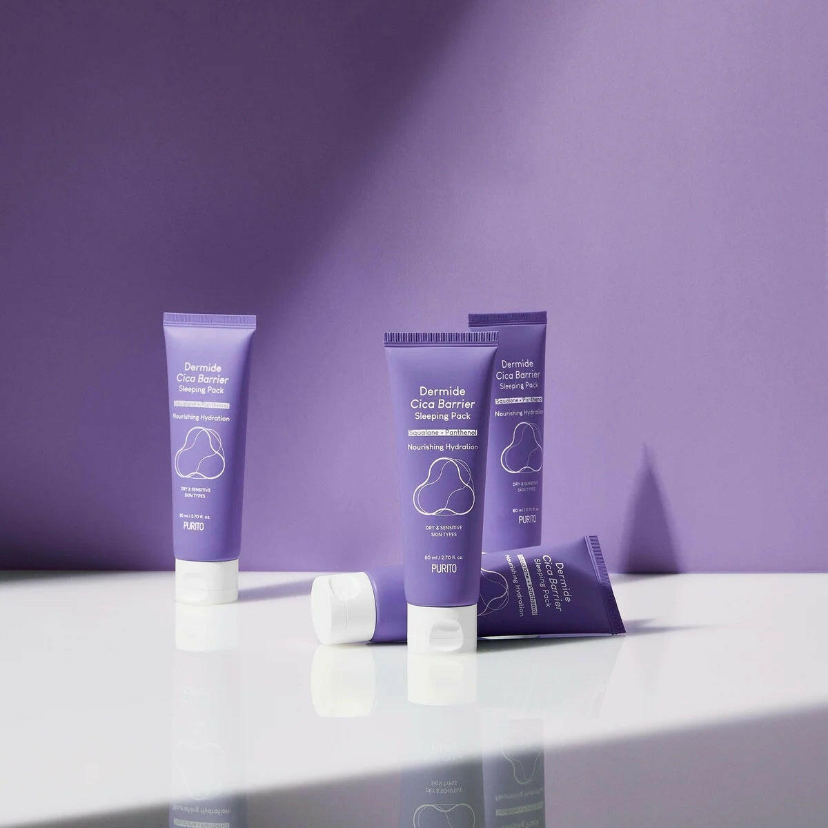 PURITO Seoul Dermide Cica Barrier Sleeping Pack 80ml - bellubeauty
