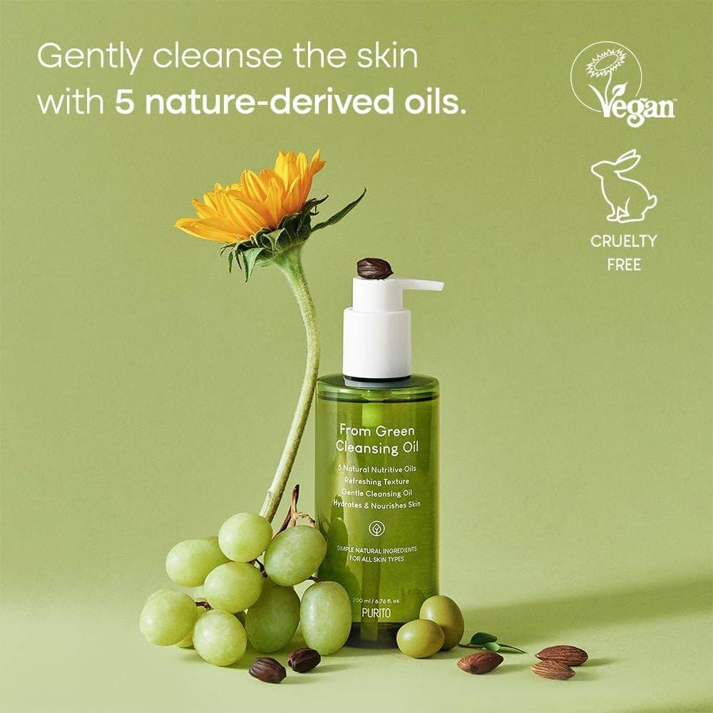 PURITO Seoul From Green Cleansing Oil 200ml - bellubeauty