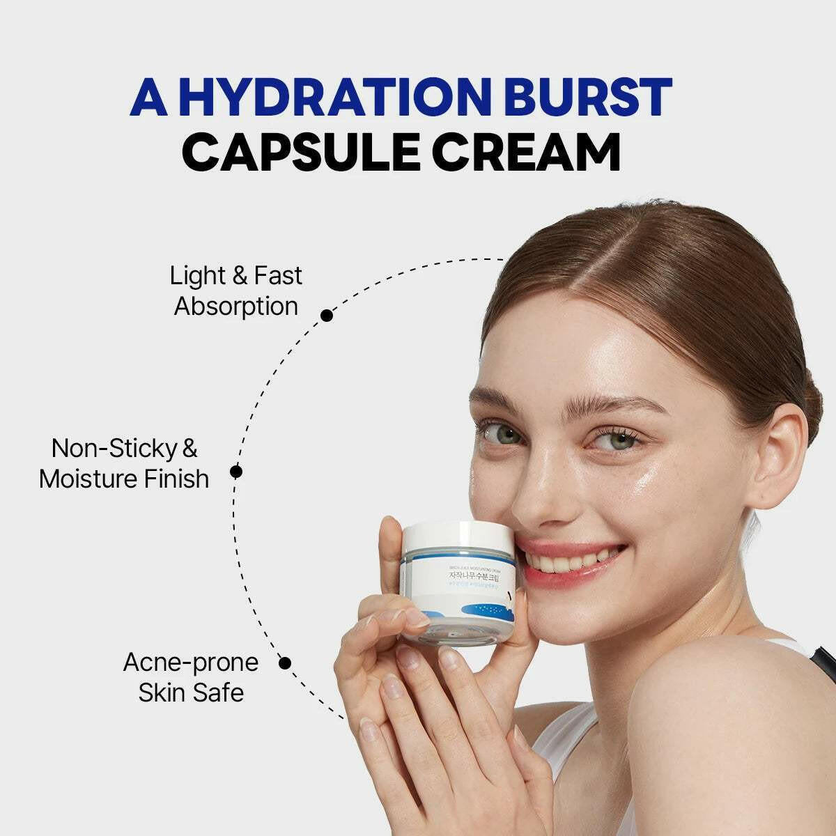 ROUND LAB Birch Juice Moisturizing Cream 80ml - bellubeauty.