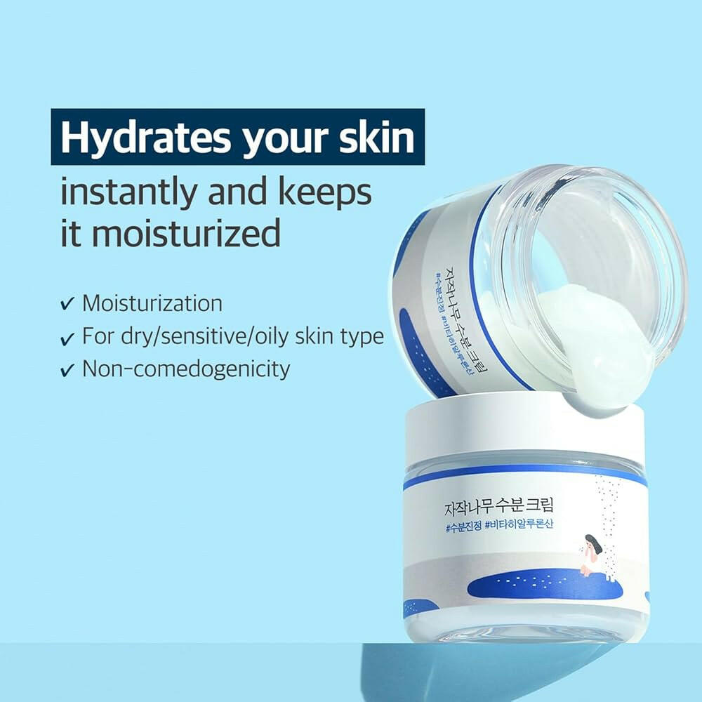 ROUND LAB Birch Juice Moisturizing Cream 80ml - bellubeauty.