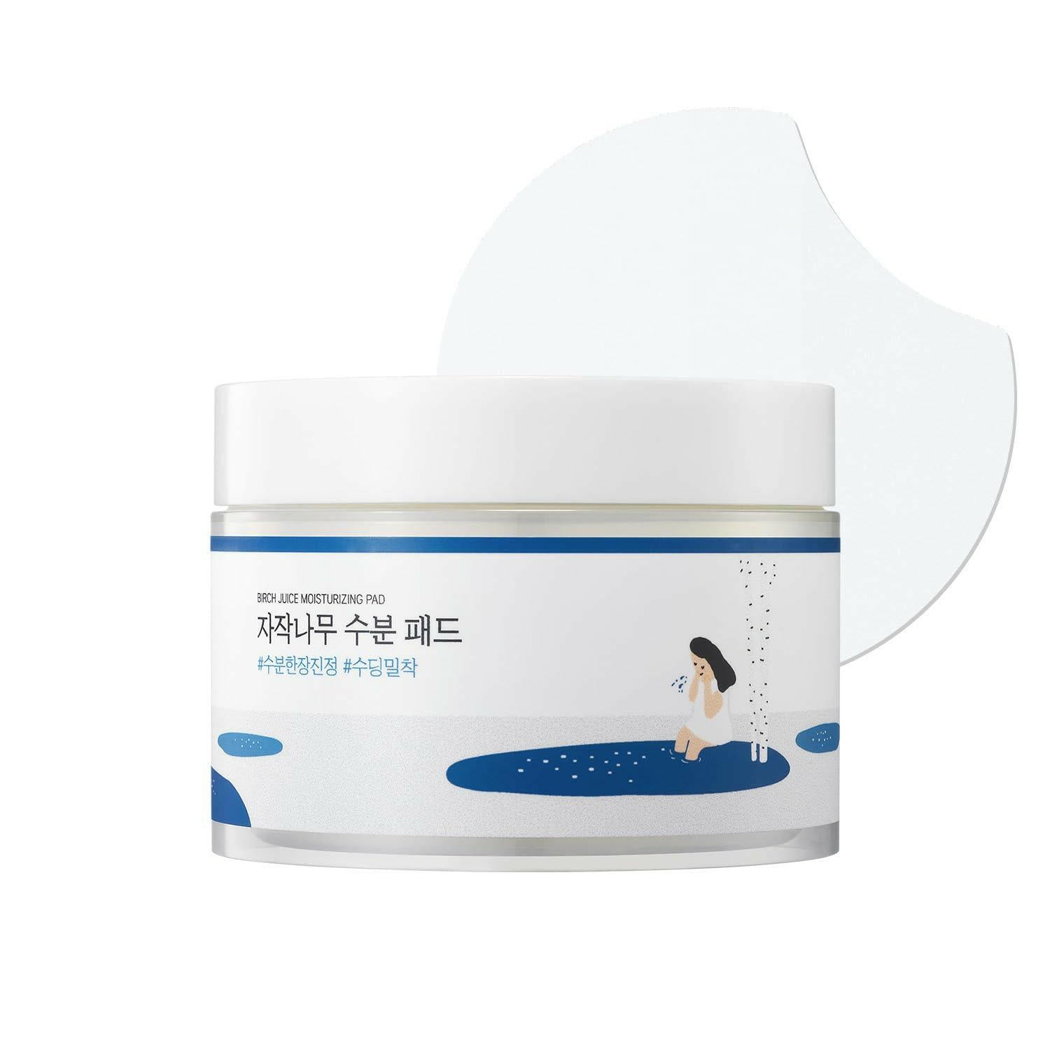 ROUND LAB Birch Juice Moisturizing Pad 80pcs - bellubeauty.