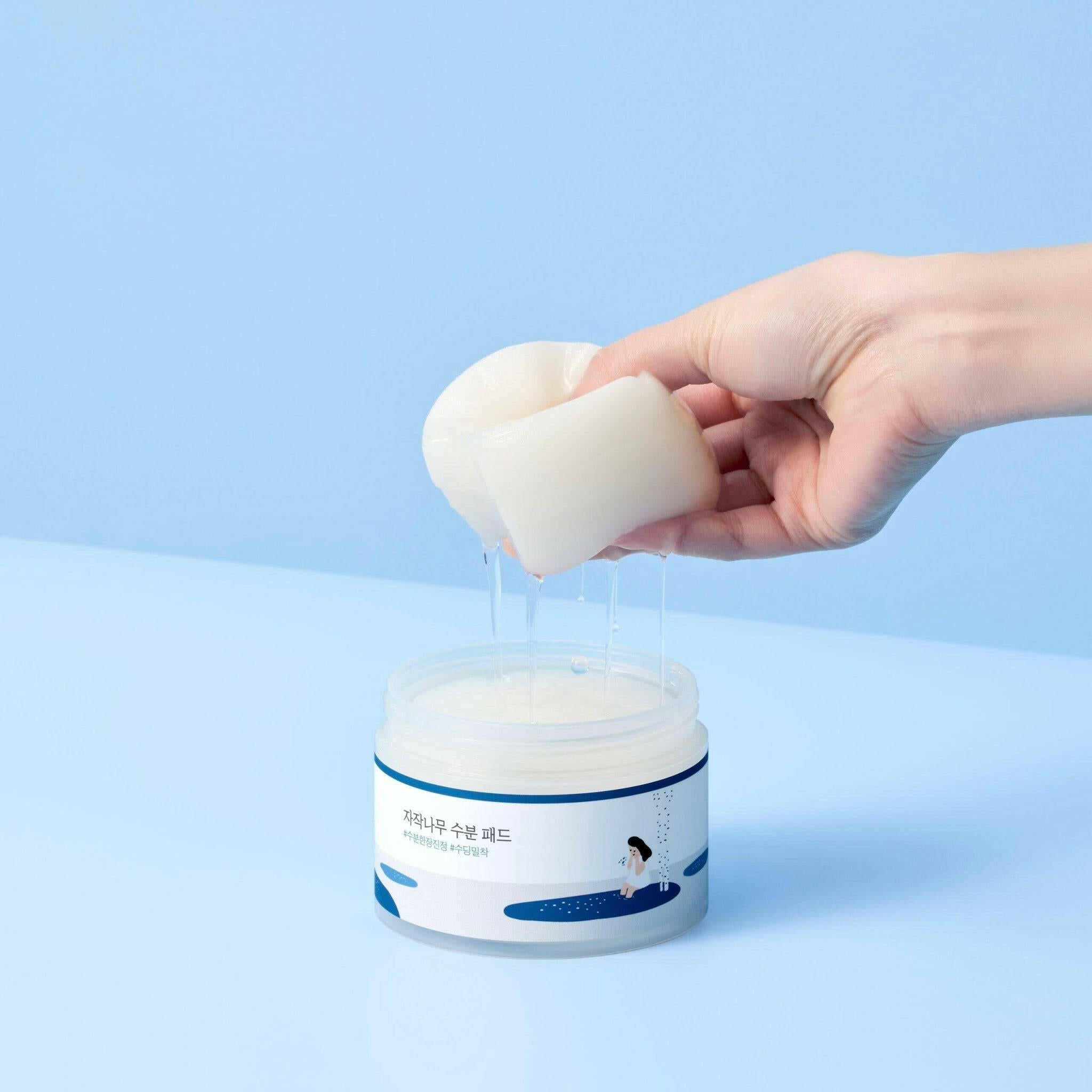ROUND LAB Birch Juice Moisturizing Pad 80pcs - bellubeauty.