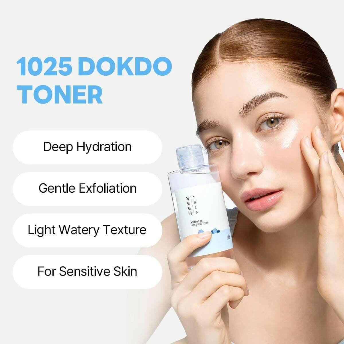 ROUND LAB 1025 Dokdo Toner 100ml - bellubeauty