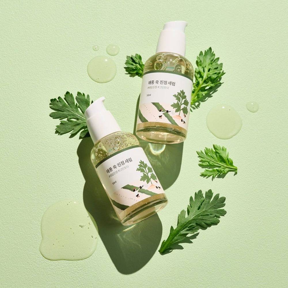 ROUND LAB Mugwort Calming Serum 50ml - BelluBeauty