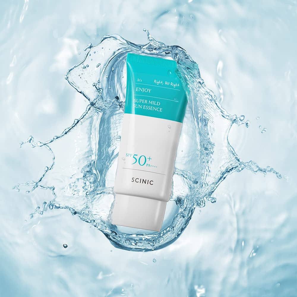 SCINIC Enjoy Super Mild Sun Essence 50ml SPF50+ - bellubeauty