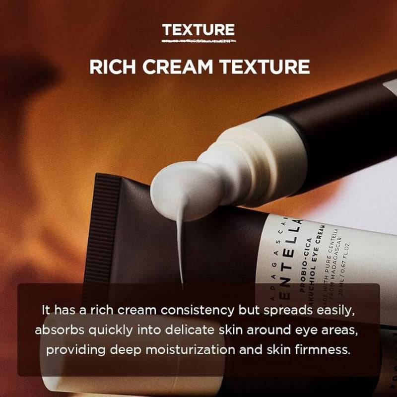 SKIN1004 Madagascar Centella Probio-Cica Bakuchiol Eye Cream 20ml - BelluBeauty