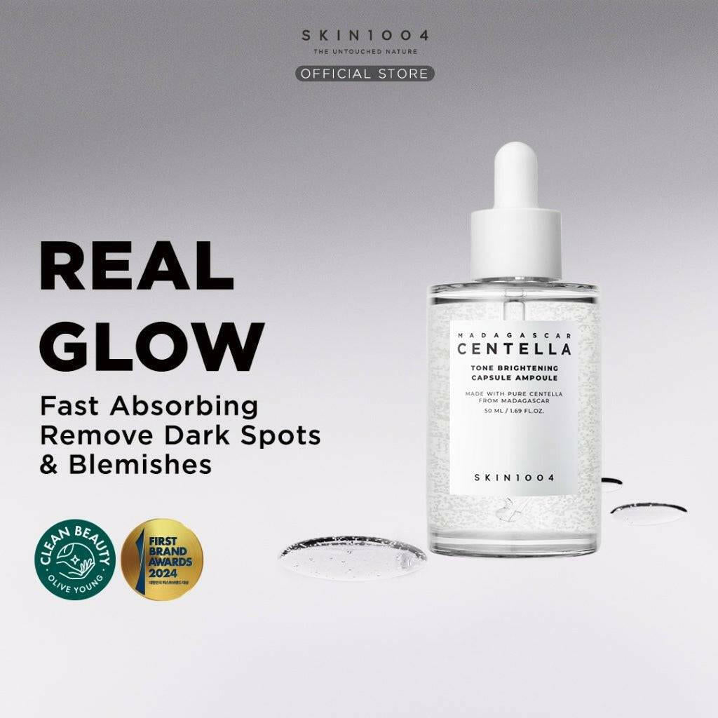SKIN1004 Madagascar Centella Tone Brightening Capsule Ampoule 50ml - bellubeauty