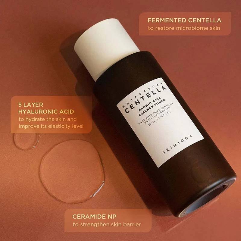 SKIN1004 Madagascar Centella Probio-Cica Essence Toner 210ml - BelluBeauty