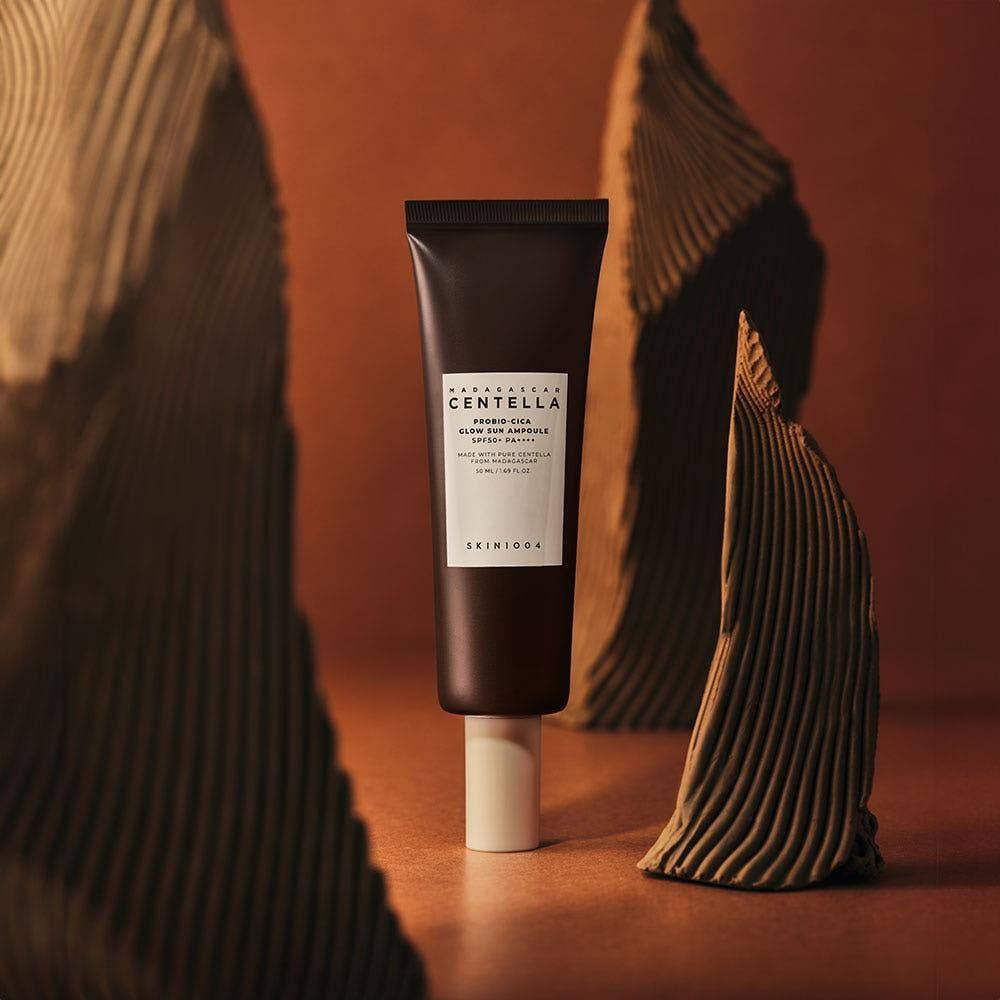 SKIN1004 Madagascar Centella Probio-Cica Glow Sun Ampoule 50ml SPF50+ - BelluBeauty