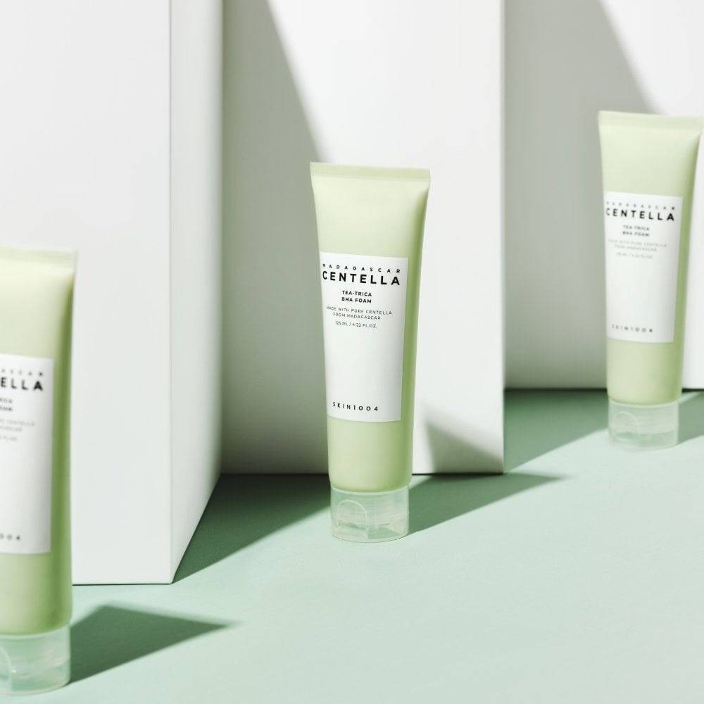 SKIN1004 Madagascar Centella Tea-Trica BHA Foam 125ml - BelluBeauty