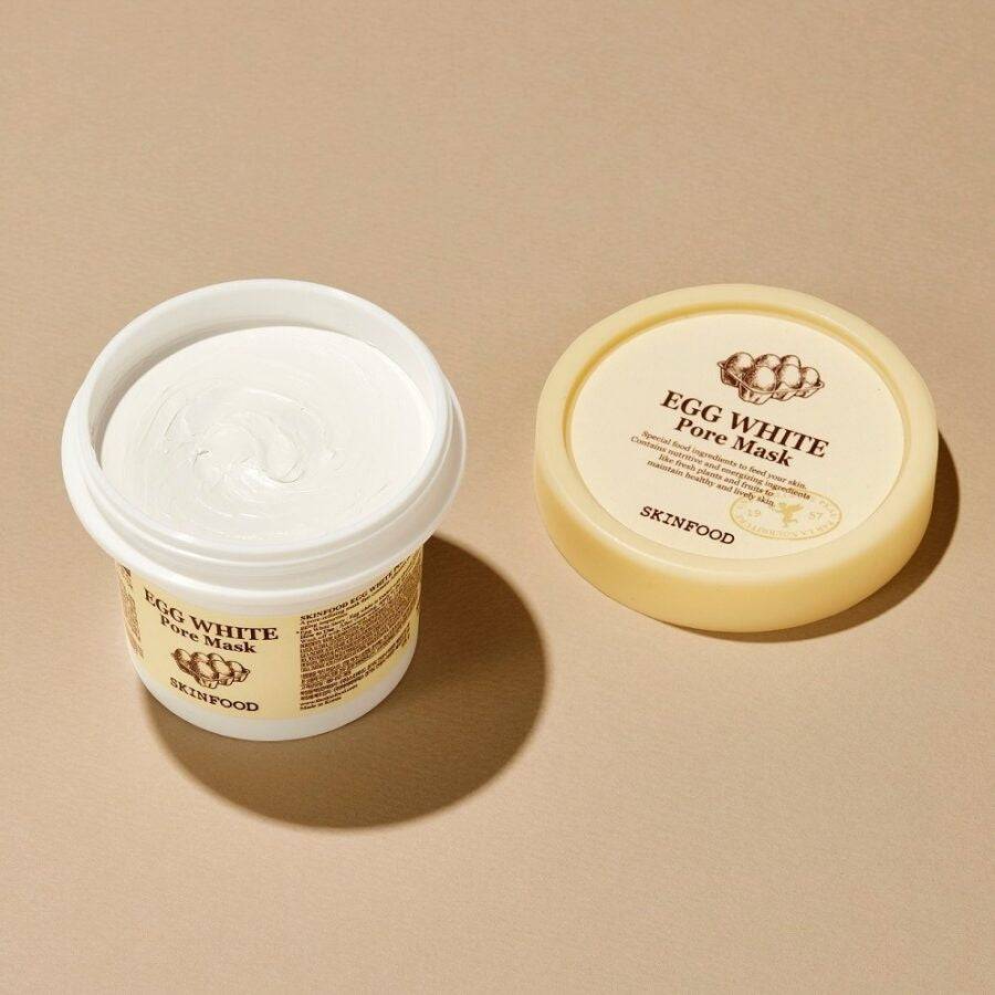 SKINFOOD Egg White Pore Mask 120g - BelluBeauty