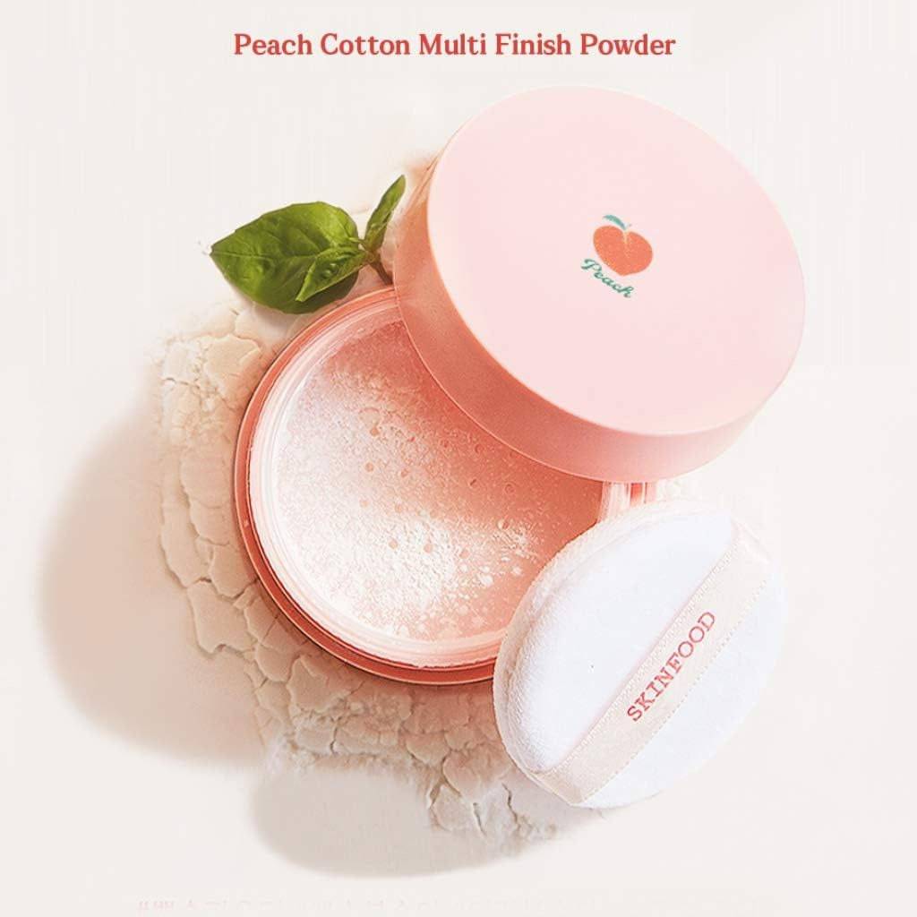 SKINFOOD Peach Cotton Multi Finish Powder 15g - BelluBeauty
