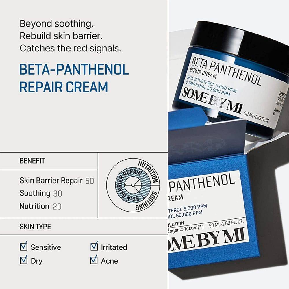 SOME BY MI Beta Panthenol Repair Cream 50ml - bellubeauty